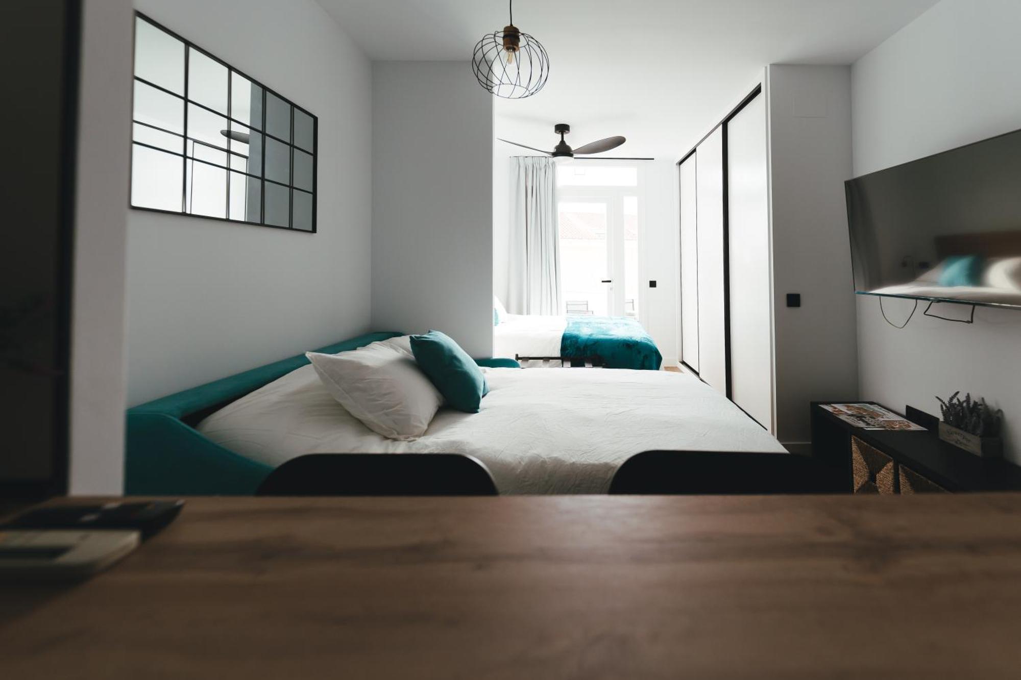 Macarena Suites Caces Kültér fotó